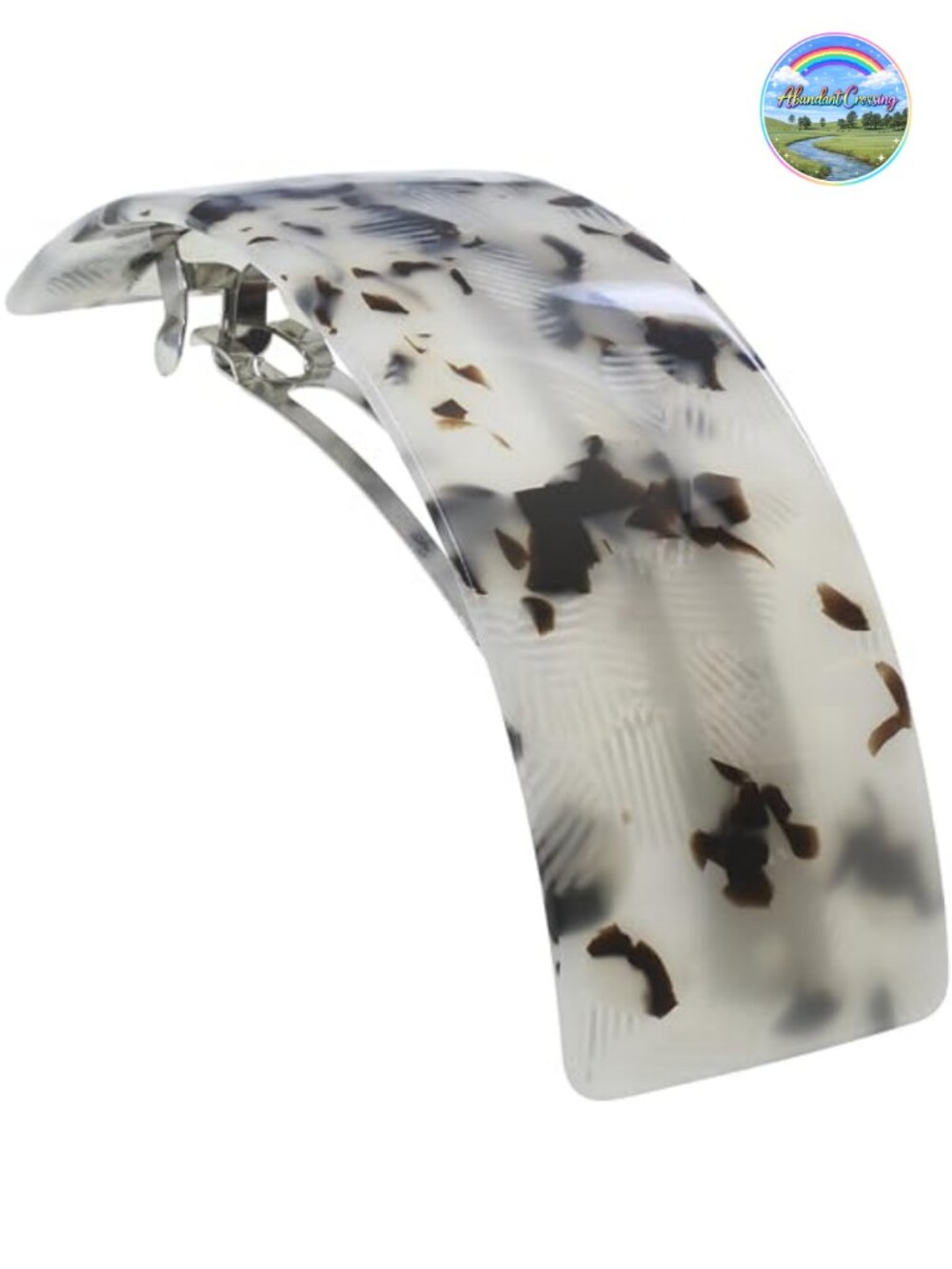 4.25 Inch French Hair Barrette Clip Automatic Closure Strong Hold